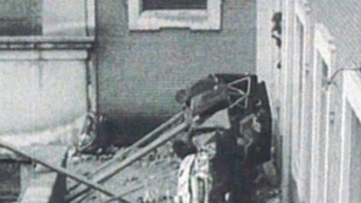 Fotograma del atentado.