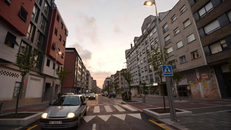 Vista de la avenida de Lugo. // FdV