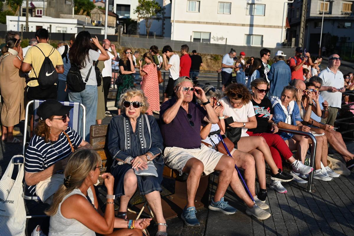 El eclipse desde Pontevedra y su área, en imágenes El eclipse desde Pontevedra y su área, en imágenes