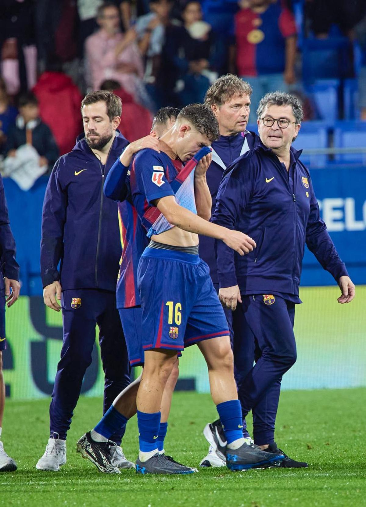 Las imágenes de la lesión de Fermín López Las imágenes de la lesión de Fermín López