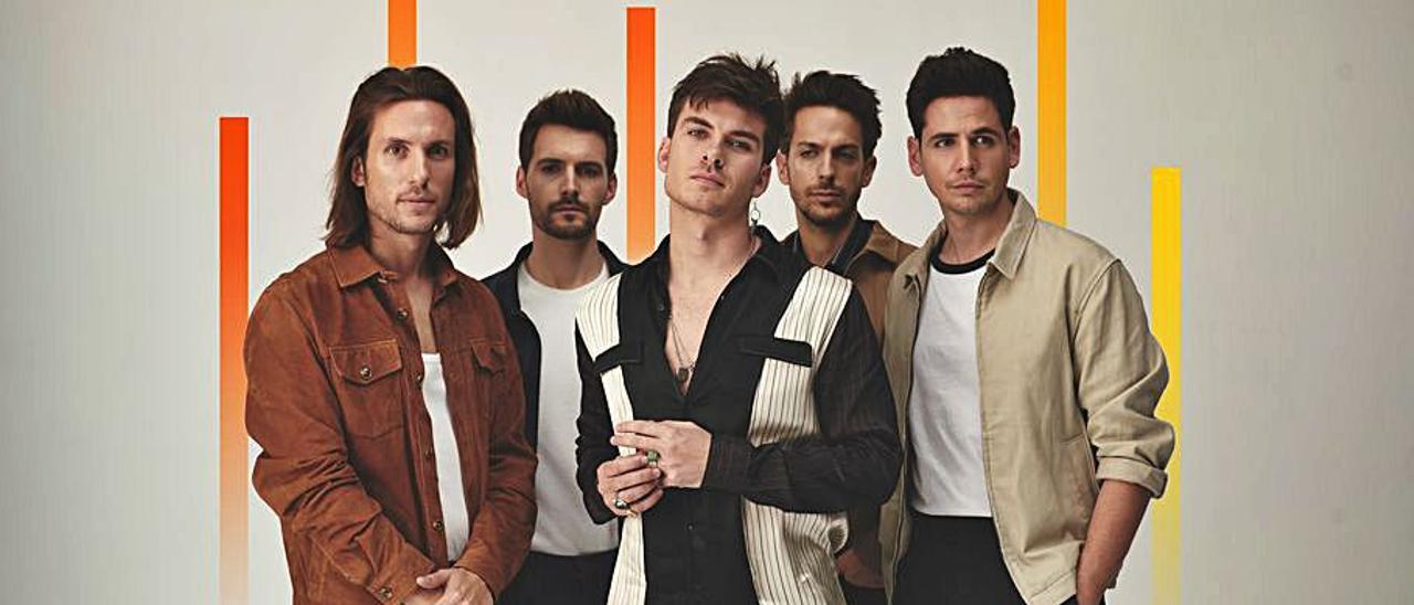 El grupo “Dvicio” en una foto promocional.