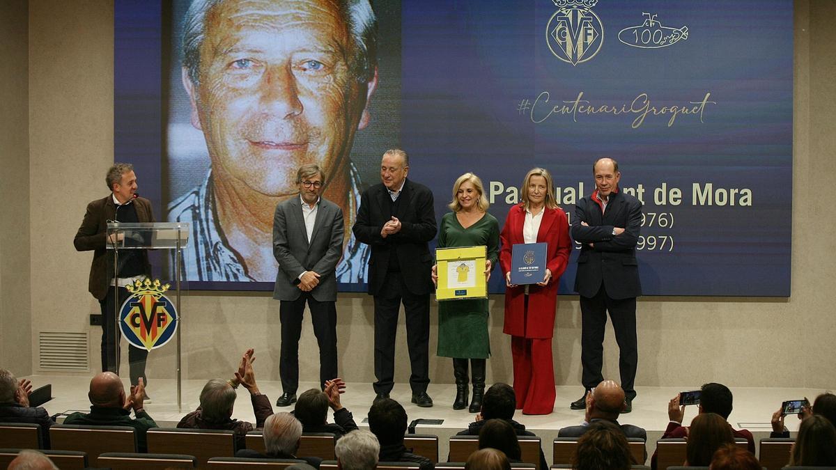 El homenaje a sus presidentes culmina los actos por el centenario del Villarreal