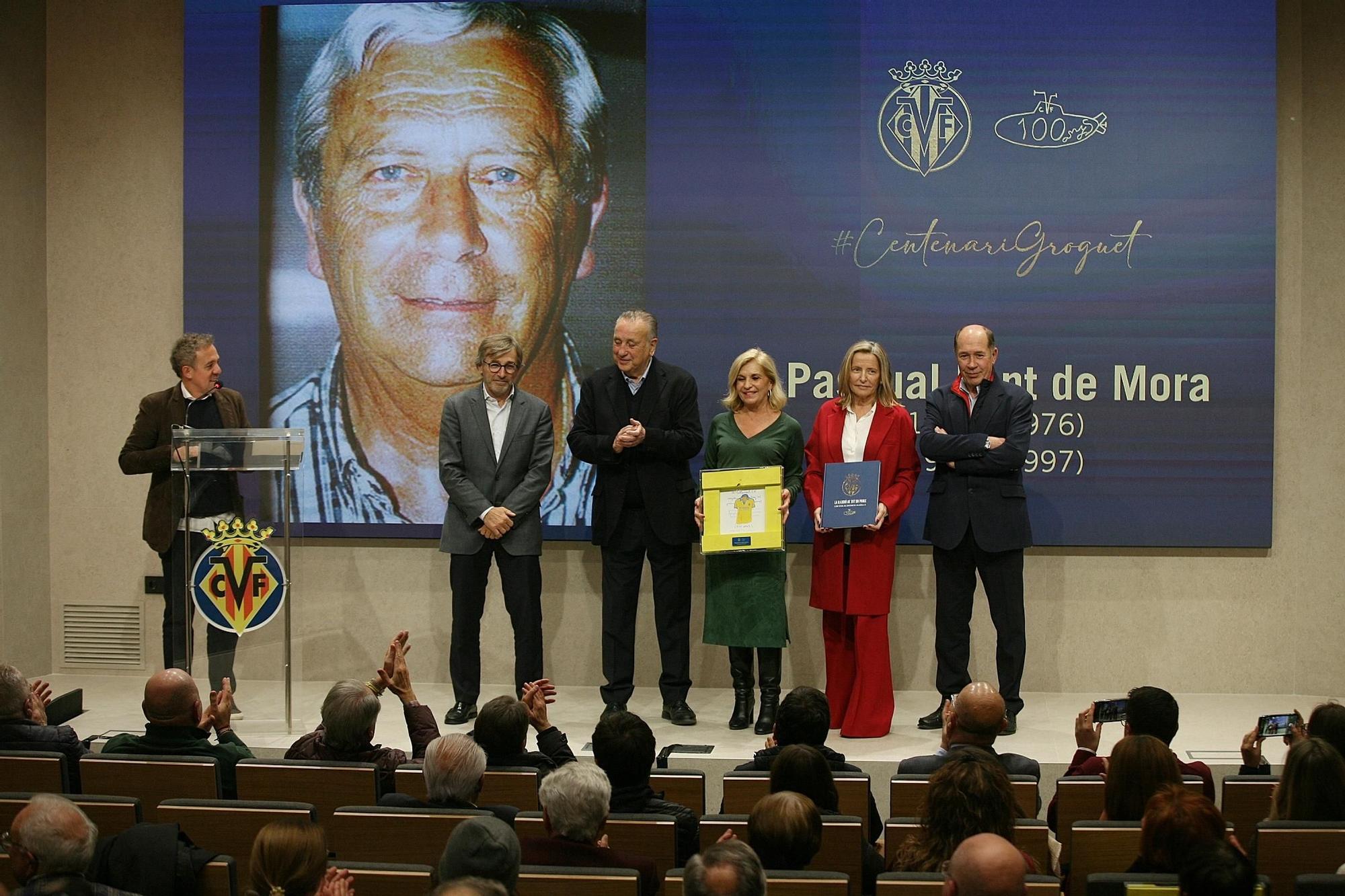 El homenaje a sus presidentes culmina los actos por el centenario del Villarreal