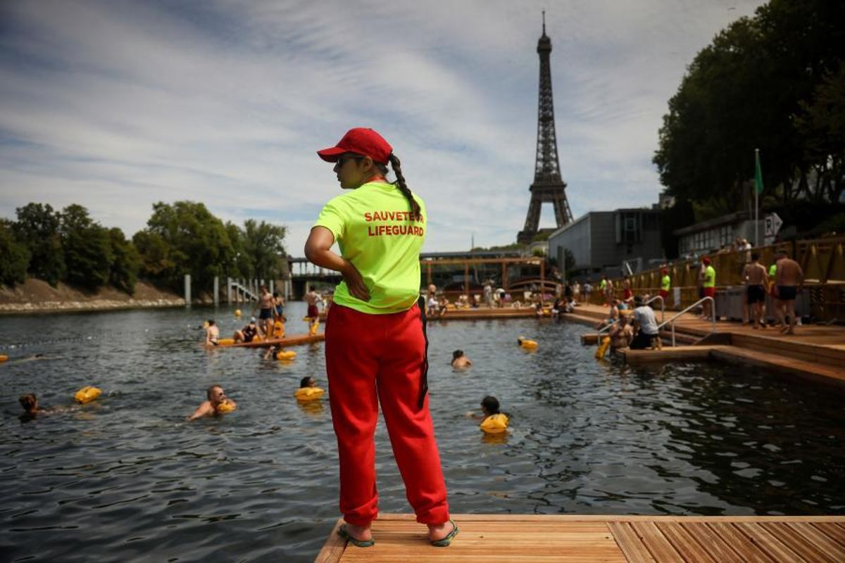 París vuelve a nadar en el Sena después de más de un siglo