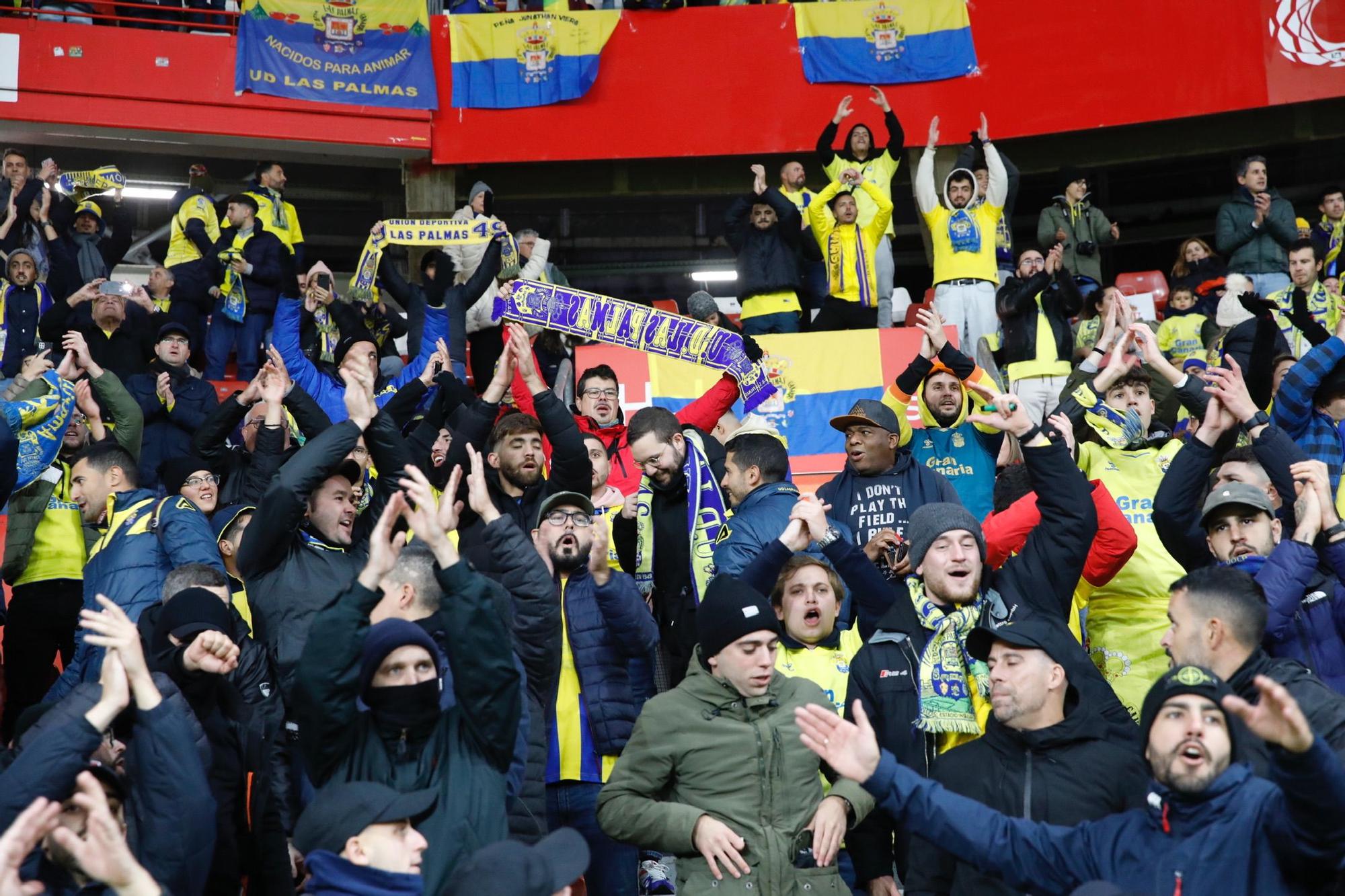 Sporting - Las Palmas, en imágenes