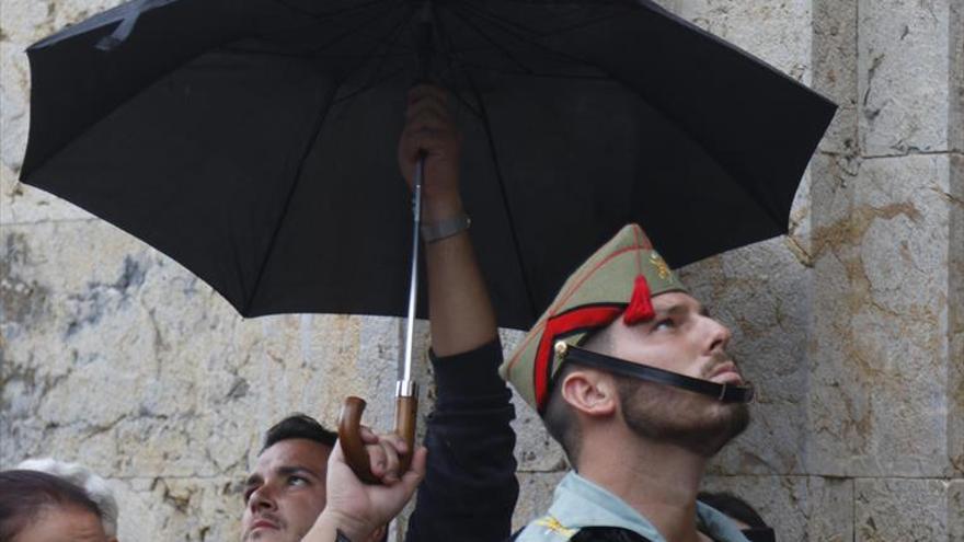 Las lluvias durarán al menos hasta el miércoles de la semana próxima