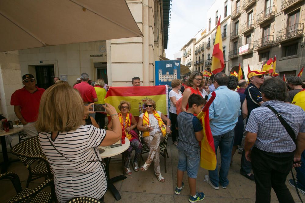 Clamor en Alicante por la unidad de España