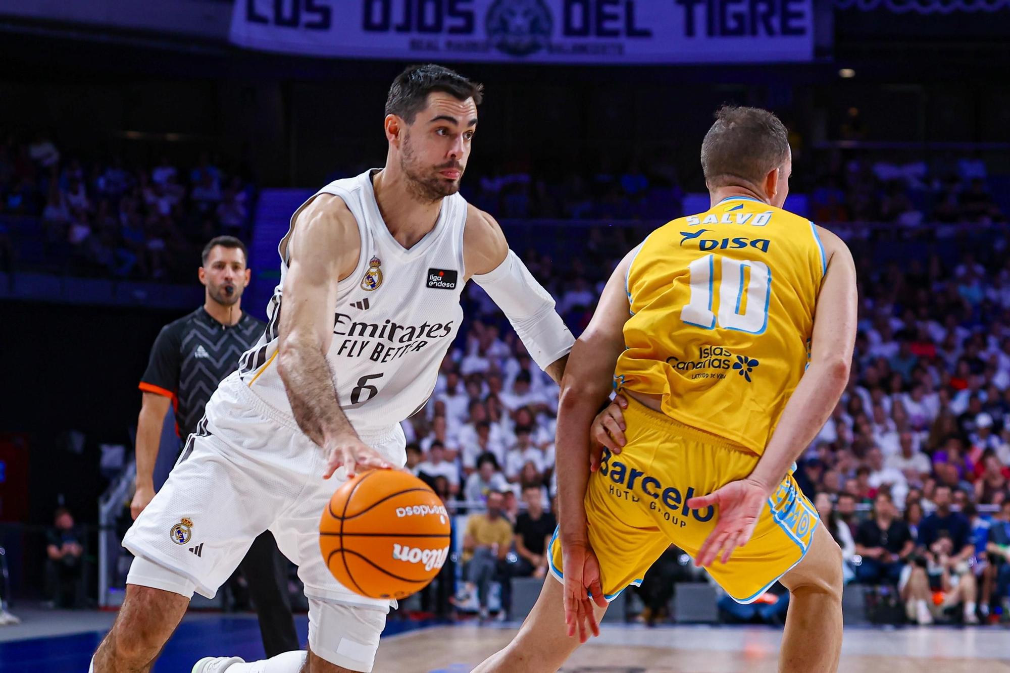 Galería del debut liguero del CB Gran Canaria ante el Real Madrid