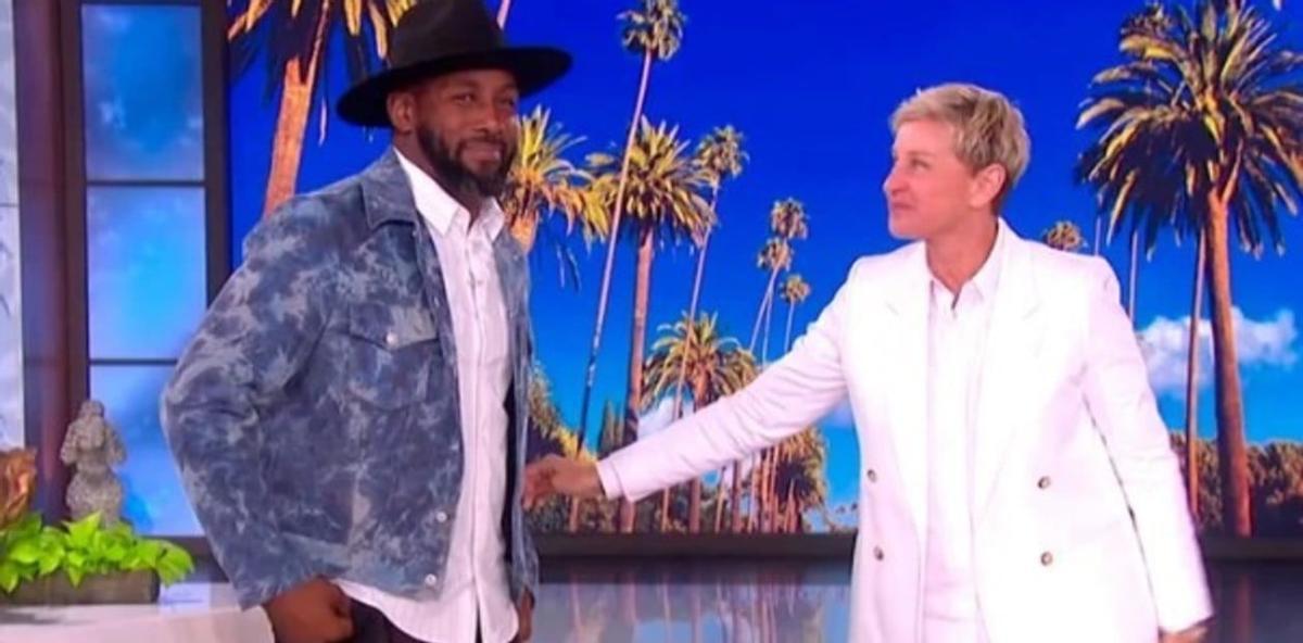 Stephen 'tWitch' Boss, con Ellen DeGeneres.