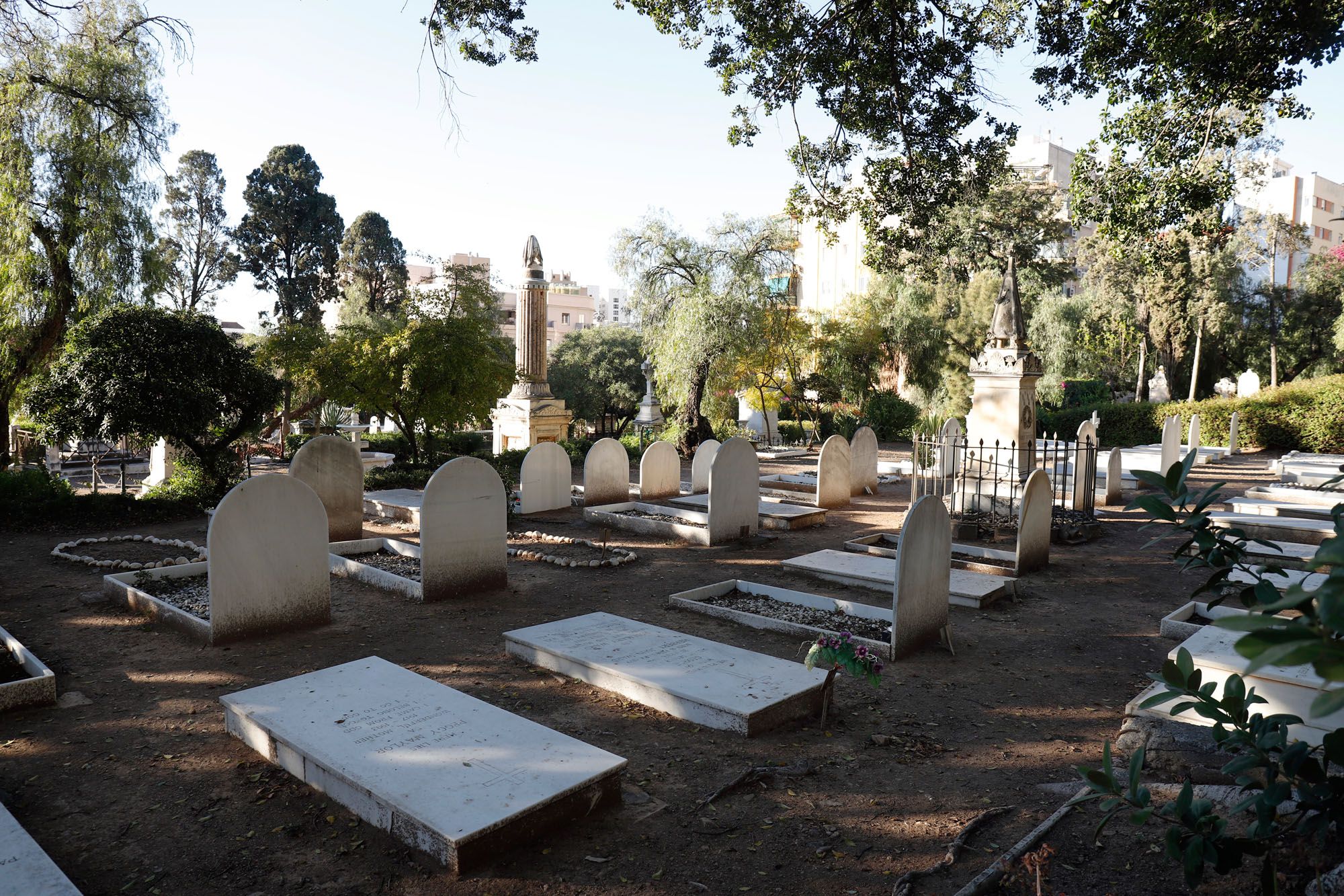 Recorrido por las mejoras realizadas en el Cementerio Inglés de Málaga