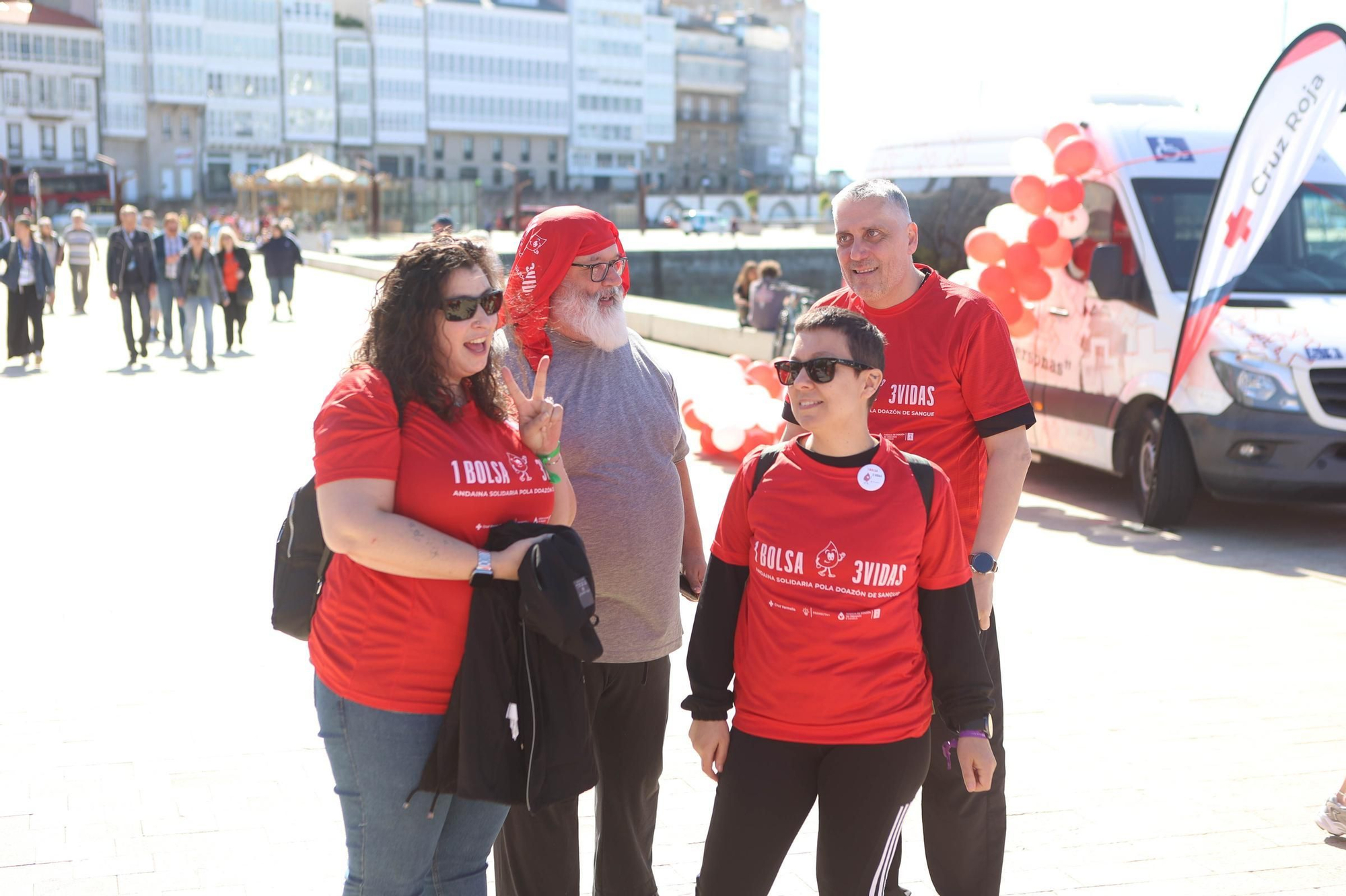 I Andaina Solidaria de Cruz Roja por la donación de sangre