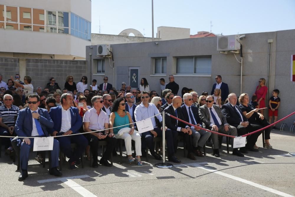 Misa y acto castrense en el cuertel de la Compañía de la Guardia Civil de Torrevieja y la Vega Baja el día de la Virgen del Pilar