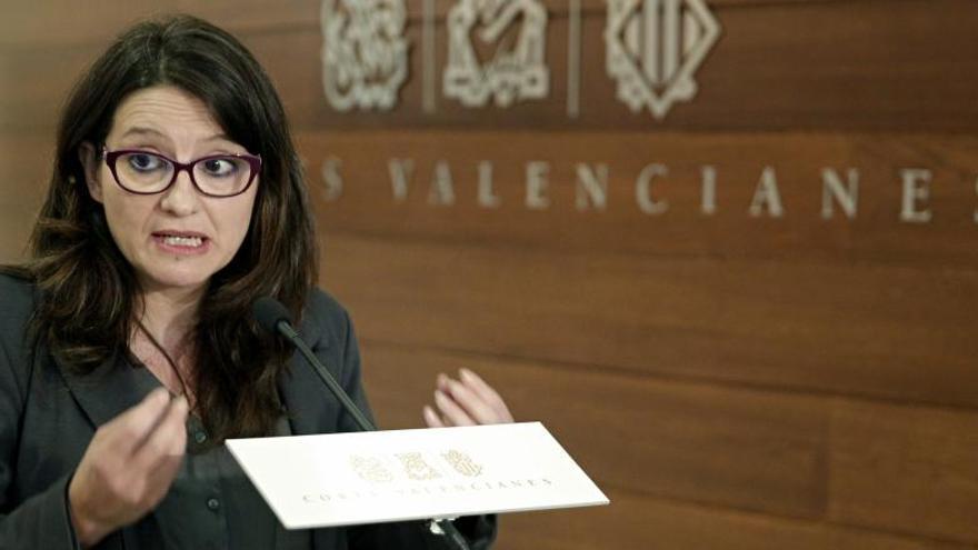 Mónica Oltra: &quot;No se ha incumplido ninguna promesa con los extrabajadores de RTVV&quot;