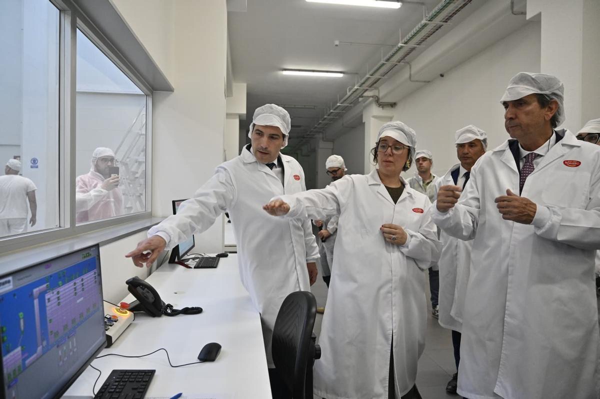 Visita a la fábrica de Pastas Romero en Daroca con motivo de su centenario.