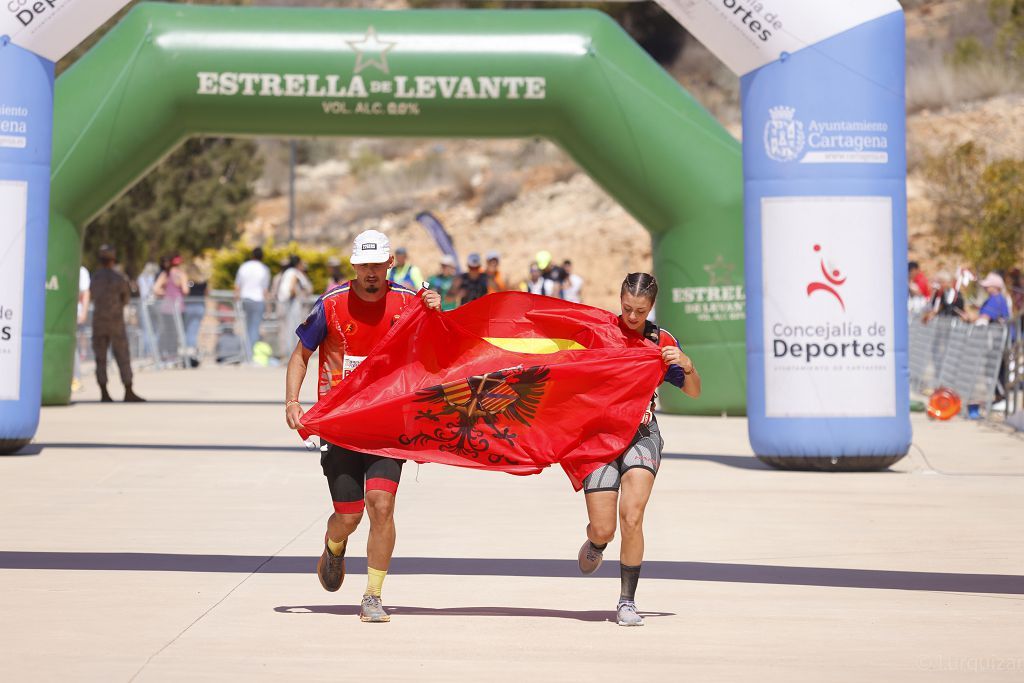 Ruta de las Fortalezas de Cartagena: llegadas a la meta