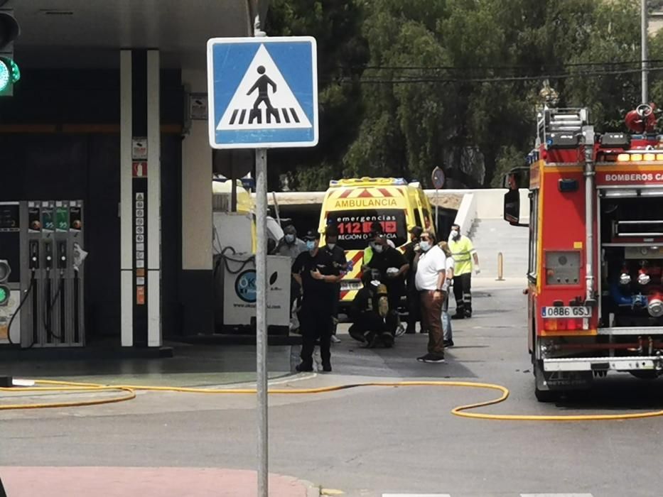 Explosión en el centro de Cartagena