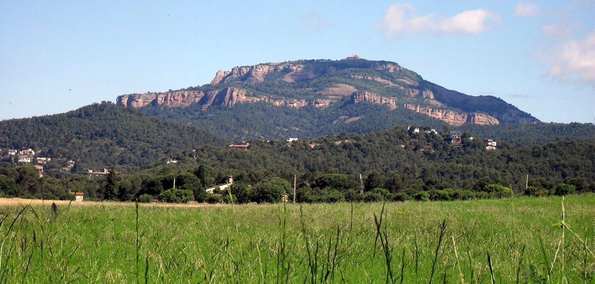 Paisaje de Can Bonvilar que forma parte del Anillo Verde de Terrassa