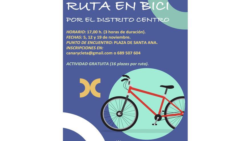 Reyes impulsa paseos en bicicleta para conocer el patrimonio la ciudad