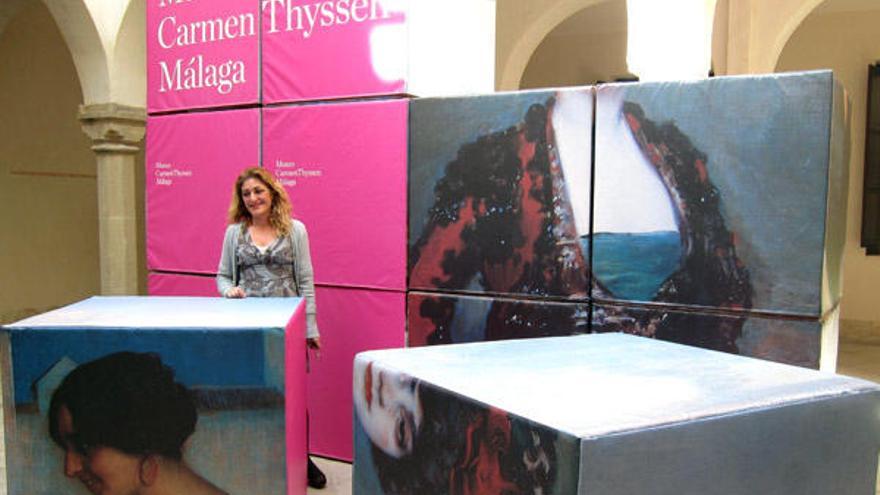 La directora artística del museo Thyssen de Málaga.