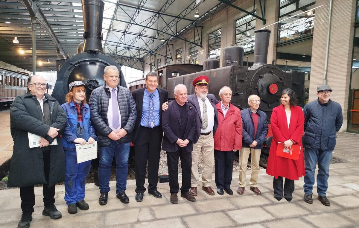 Víctor Manuel, socio de honor de la Asociación Europea de Ferroviarios | LNE