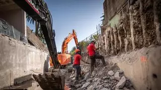La pala abre camino al Mercado de La Laguna: así avanzan los trabajos para que la recova vuelva a la plaza del Adelantado