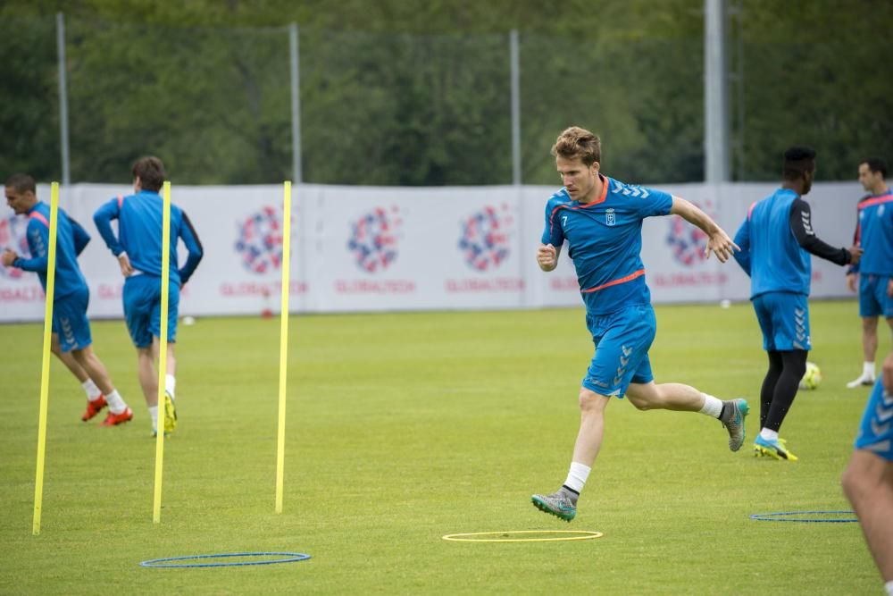 Entrenamiento del Real Oviedo