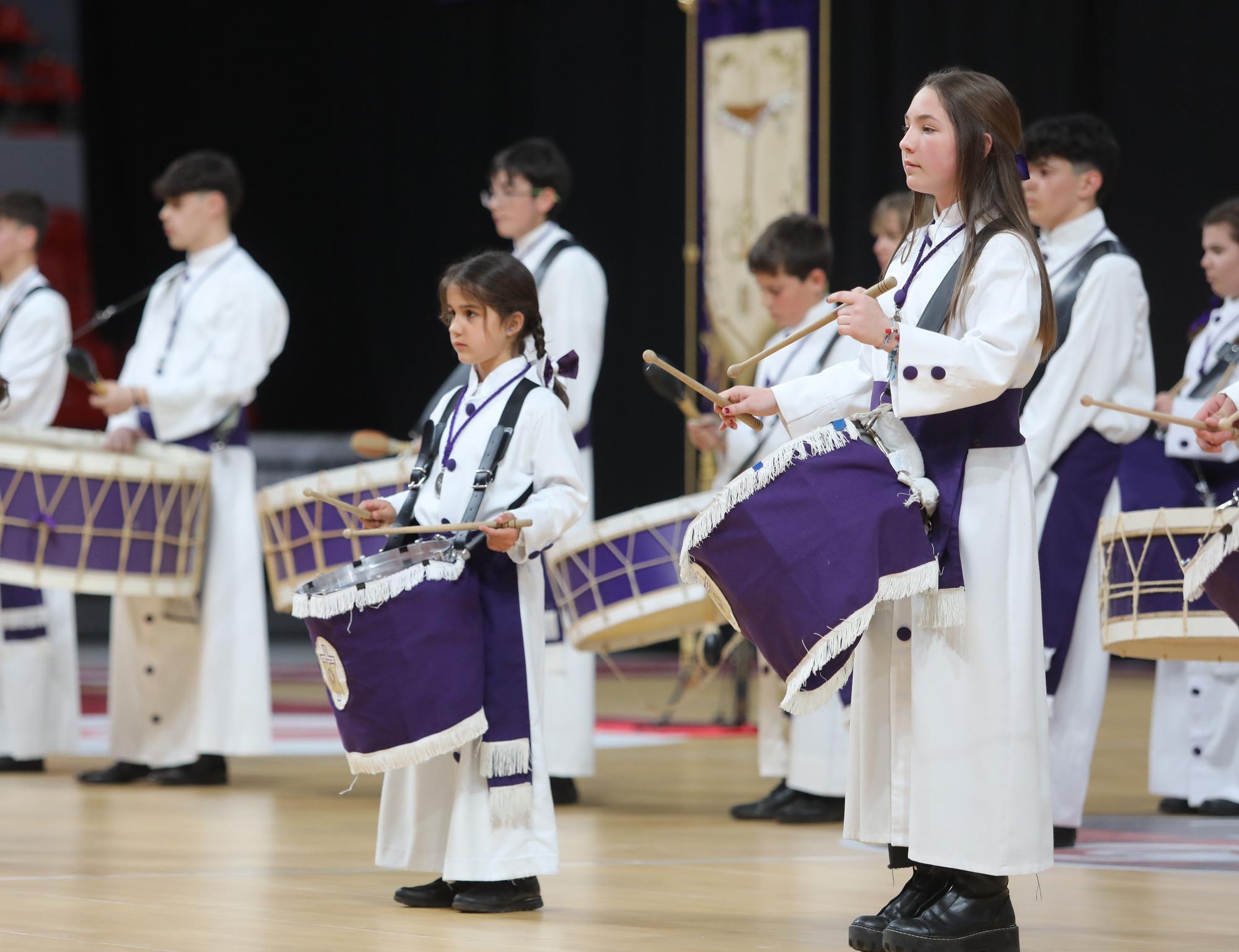 Los cofrades más pequeños de Zaragoza calientan motores para la Semana Santa