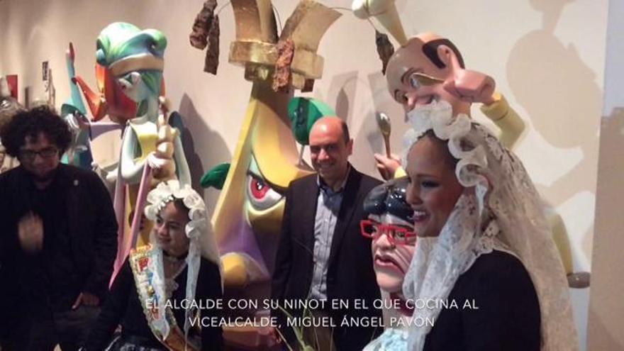 Inauguración de la Exposición del Ninot en Alicante