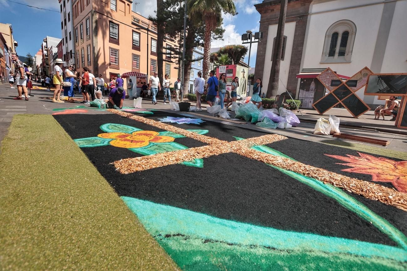 Alfombras del Corpus Christi en La Laguna