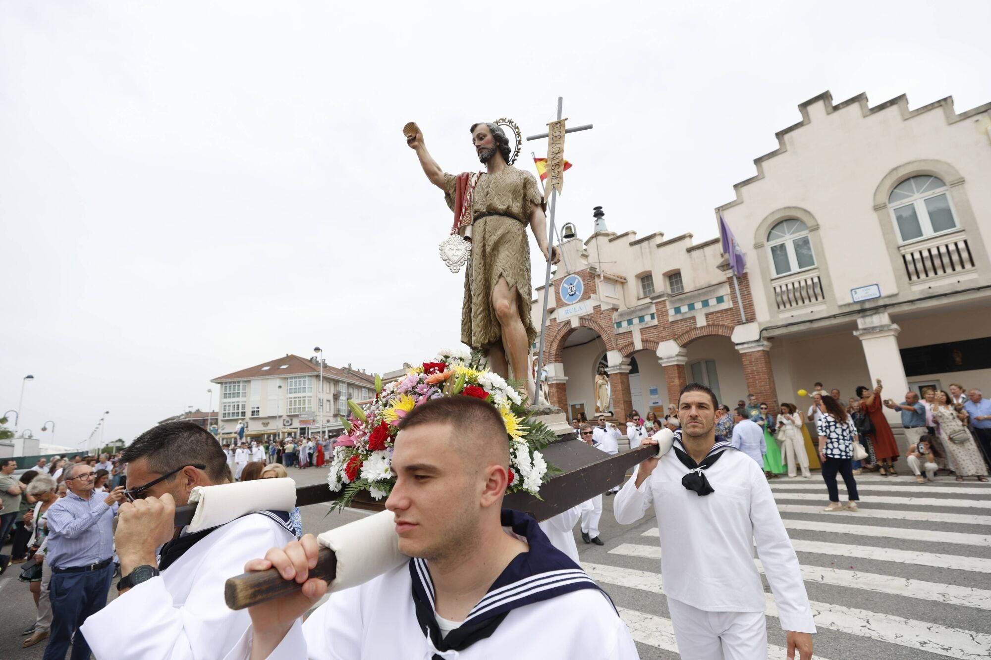 Así fue la procesión marinera de San Juan de la Arena
