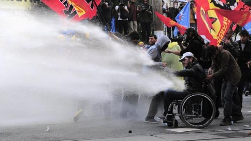 Protestas por la explosión de la mina en Turquía