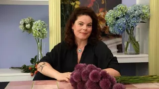 Paula Rodríguez de Saa: «Igual que un pintor pinta con acuarelas, una florista pinta con flores»