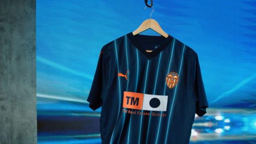 La nueva camiseta del Valencia CF