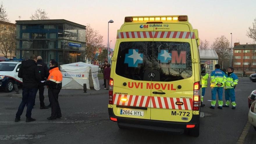 Un hombre muere de un infarto tras mediar en una agresión en Getafe