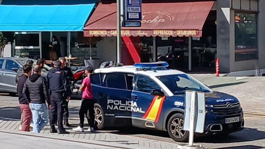 Un instante del arresto