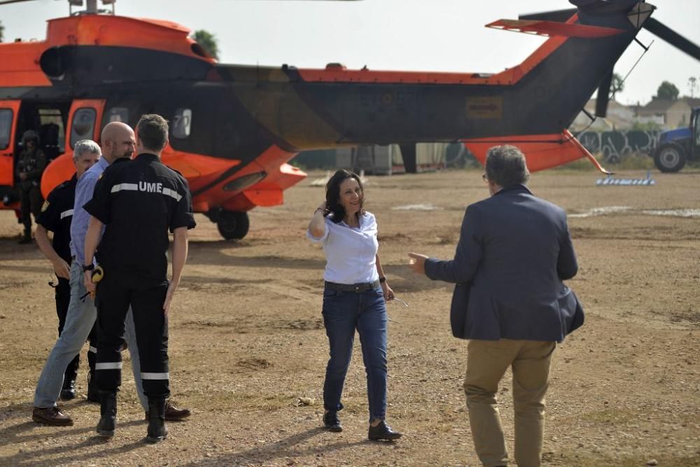 Visita de la ministra de Defensa a Los Alcázares