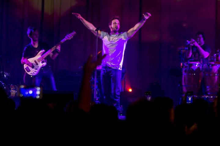 Pablo Alborán ha ofrecido su primer concierto en Quito, celebrado ante 3.500 personas que vibraron con las canciones del malagueño.