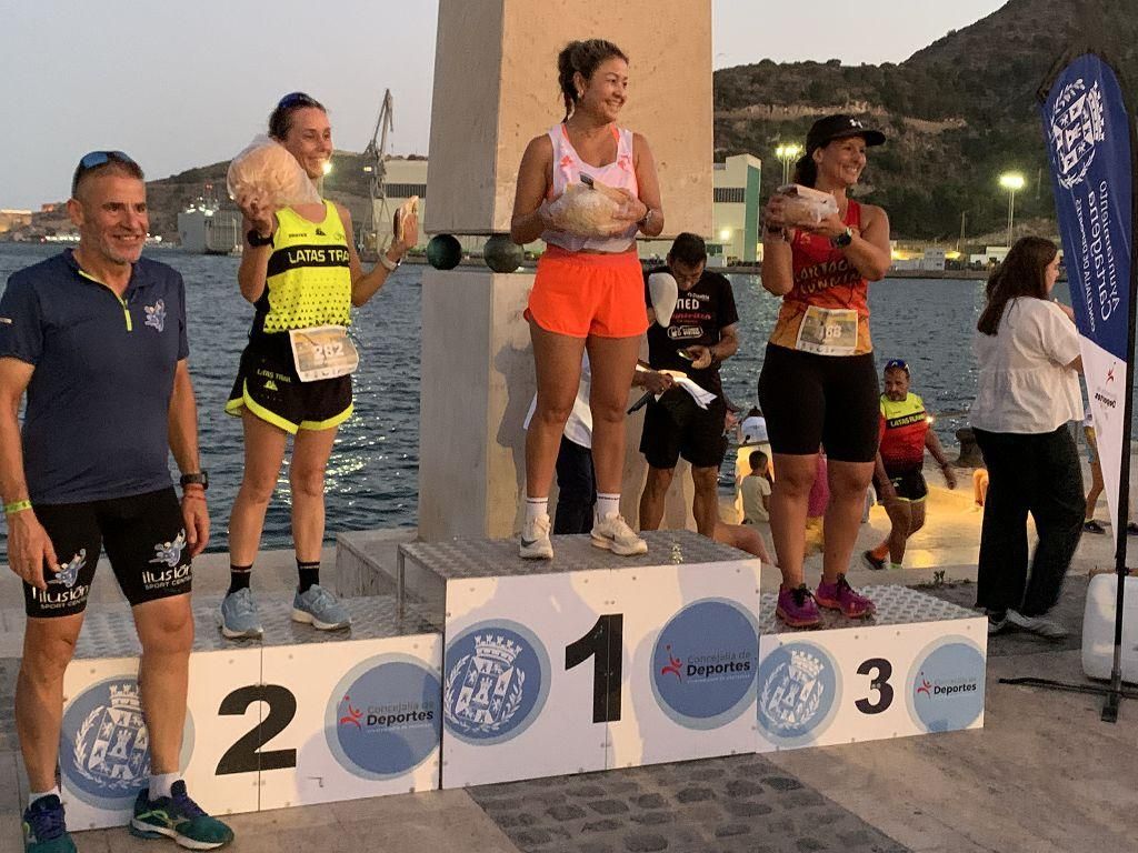 Las imágenes del Cross Virgen del Carmen