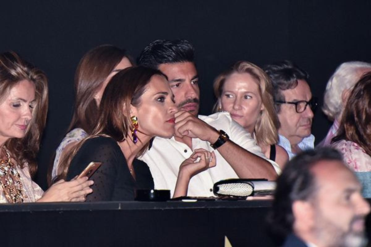 Paula Echevarría y Miguel Torres, en el concierto de Luis Miguel