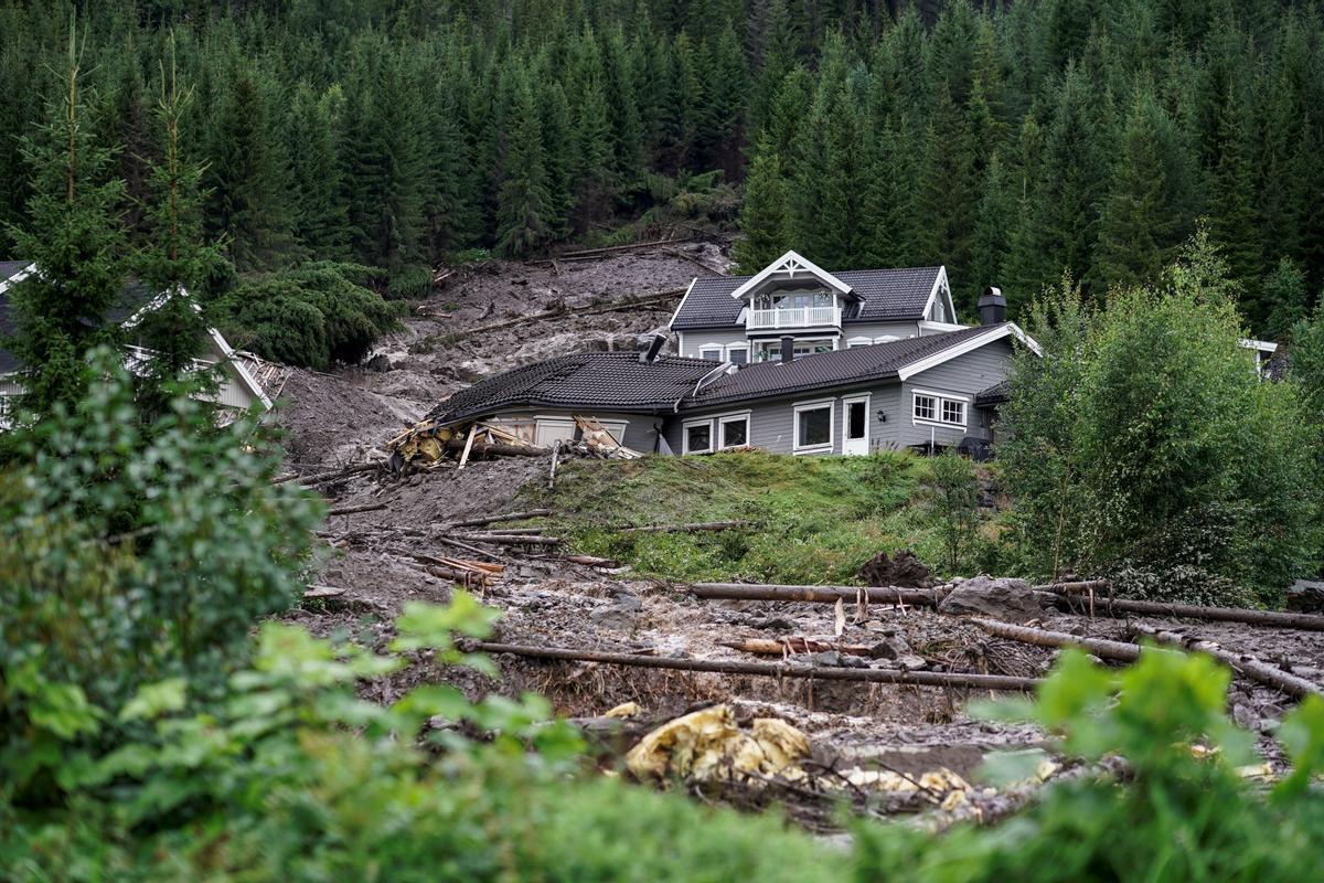 La tormenta Hans afecta a Suecia y Noruega