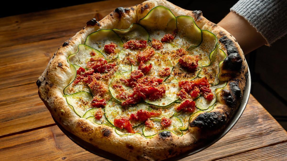 La pizza premiada como la mejor de España en 2022.