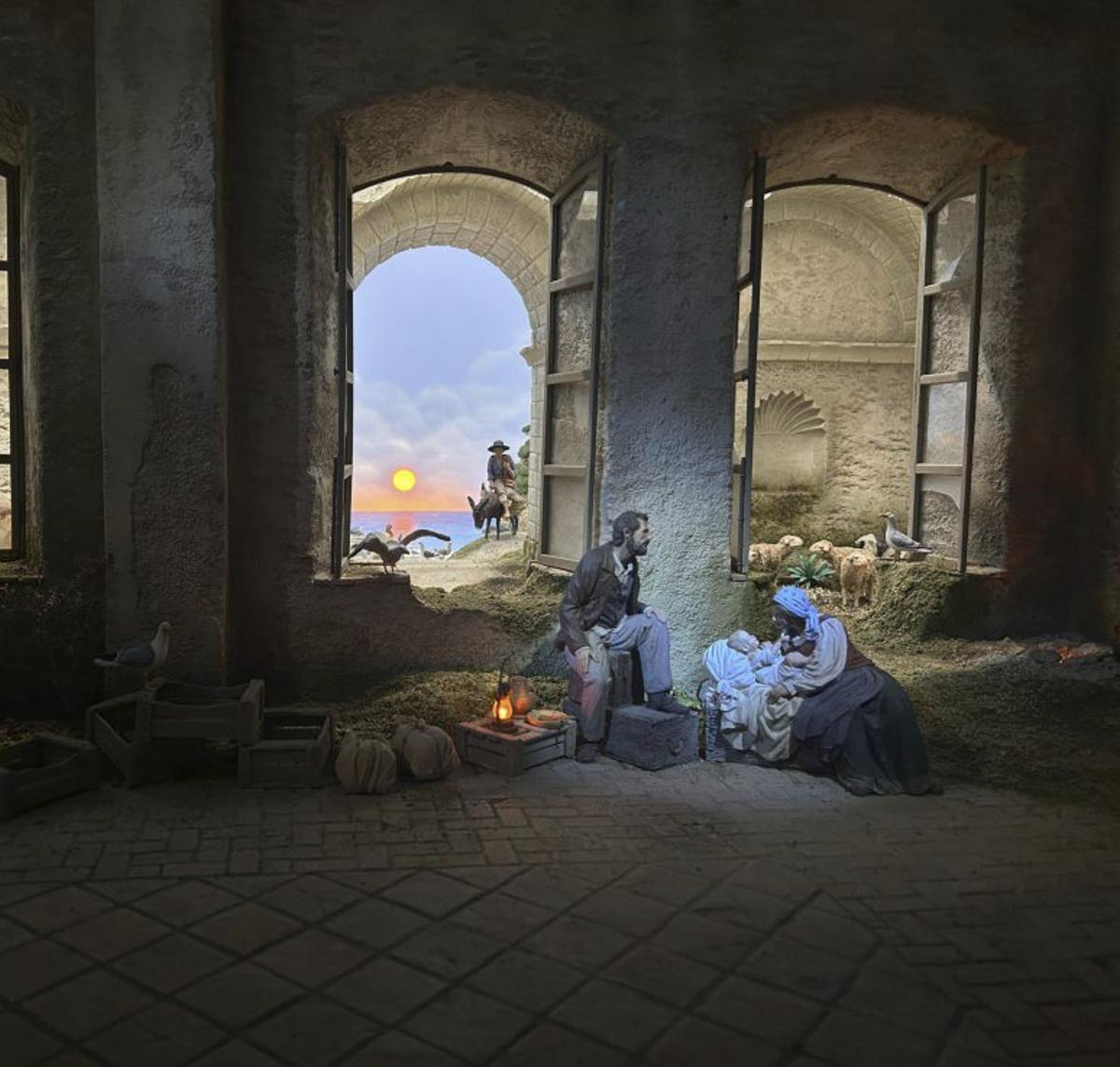 La tradición belenista brilla en Mollina