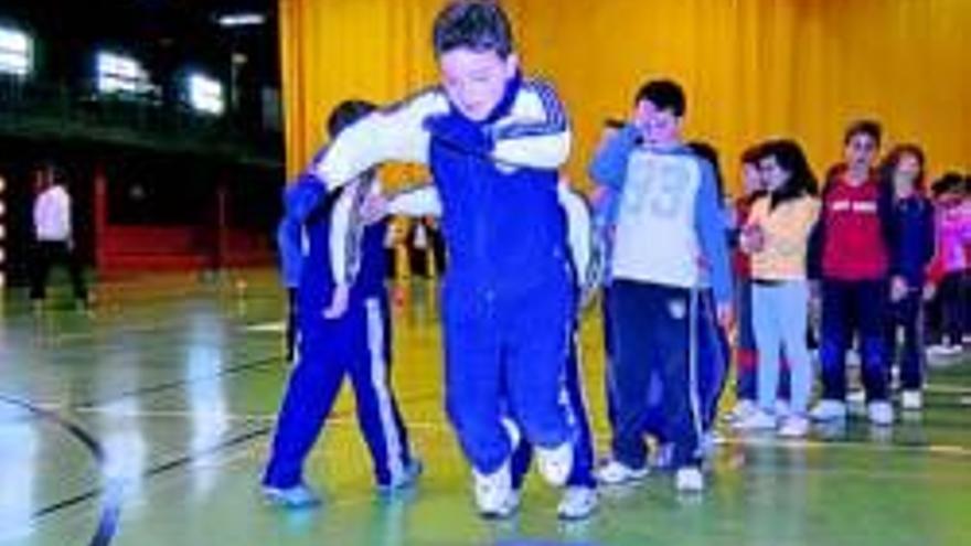 Atletismo divertido para escolares