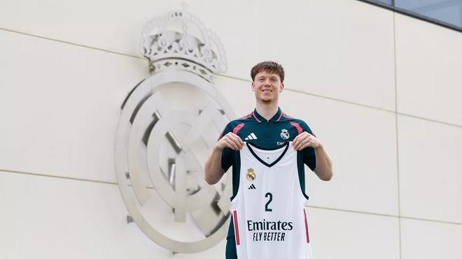 El escolta ucraniano Max Shulga ficha por el Real Madrid hasta 2028