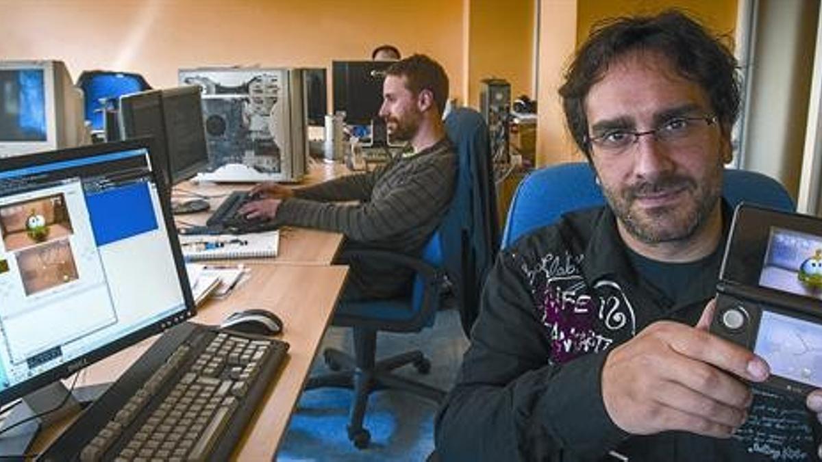 Nacho García, fundador de Abylight, en la sede de la compañía.