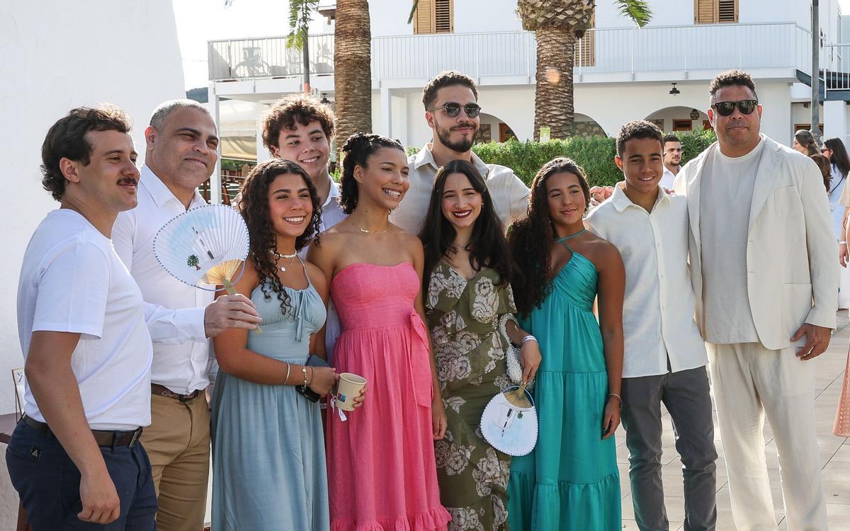 La familia de Ronaldo Nazario