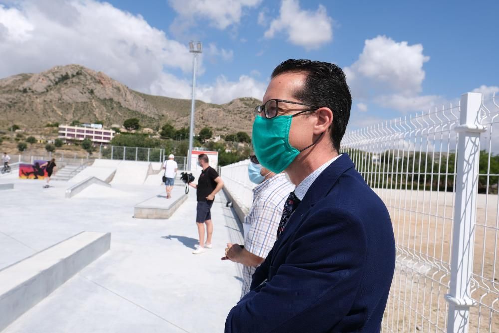 Skate Park de Elda: así es el nuevo parque deportivo