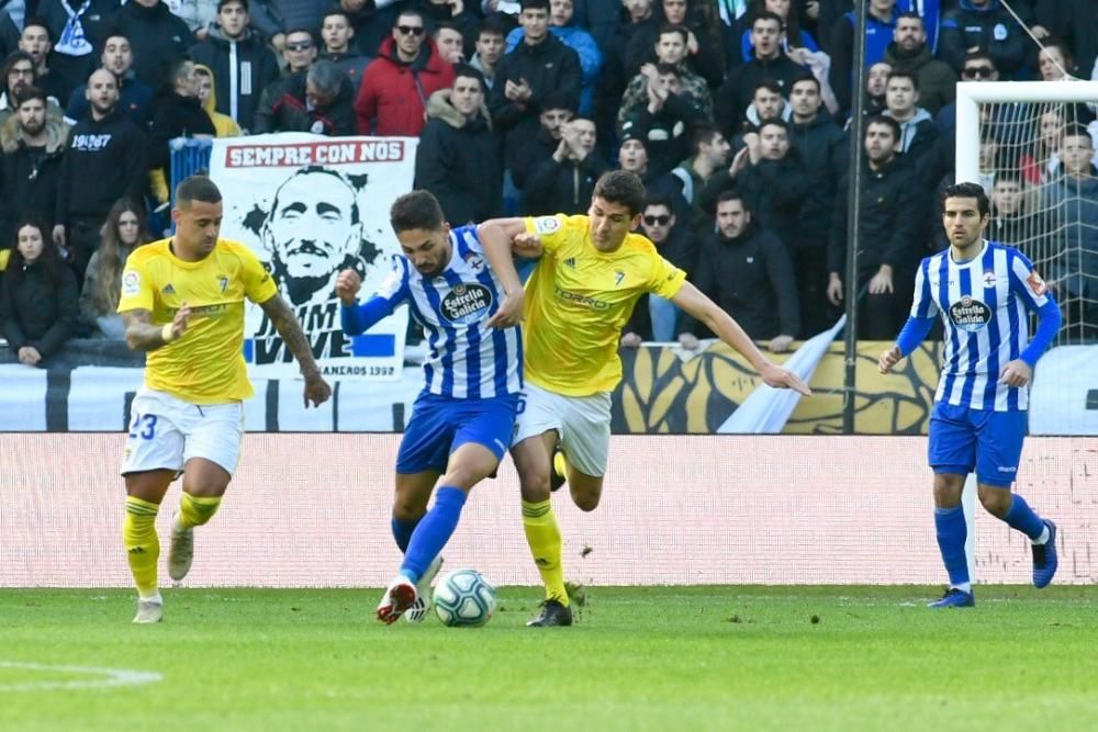 El Dépor le gana 1-0 al Cádiz