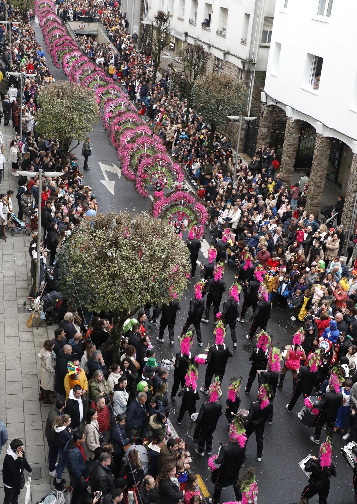 Desfile do Entroido 2023 en Compostela