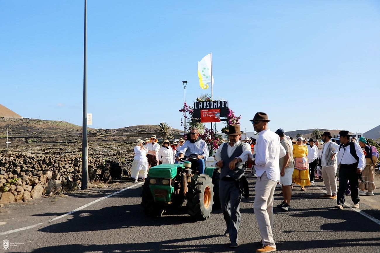 Romería conjunta en los pueblos de Masdache y Conil, en Lanzarote